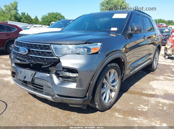 1FMSK7DH8LGA37896 2020 FORD EXPLORER Black წინა მარცხენა ხედი სამი მეოთხედიდან