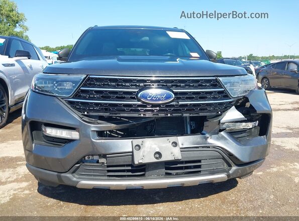 1FMSK7DH8LGA37896 2020 FORD EXPLORER Black ხელსაწყოთა პანელის ხედი