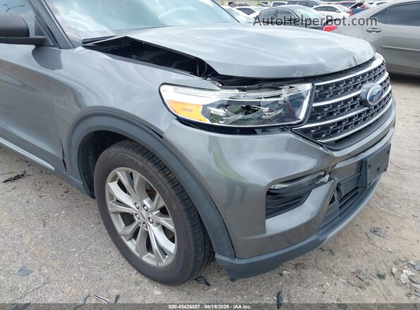 1FMSK7DH8MGA81835 2021 FORD EXPLORER Серый Вид спереди