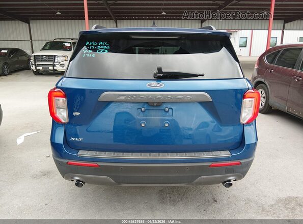 1FMSK7DH8MGB31715 2021 FORD EXPLORER Blue 