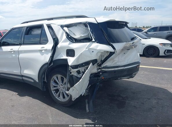1FMSK7DH8RGA21237 2024 FORD EXPLORER Бежевый Вид спереди