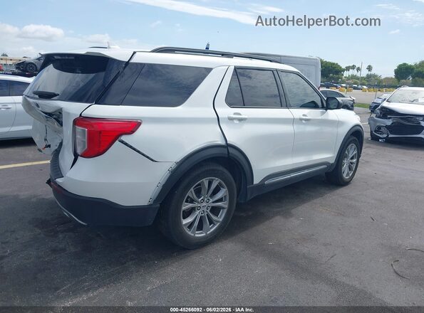 1FMSK7DH8RGA21237 2024 FORD EXPLORER Бежевый Задняя правая четверть