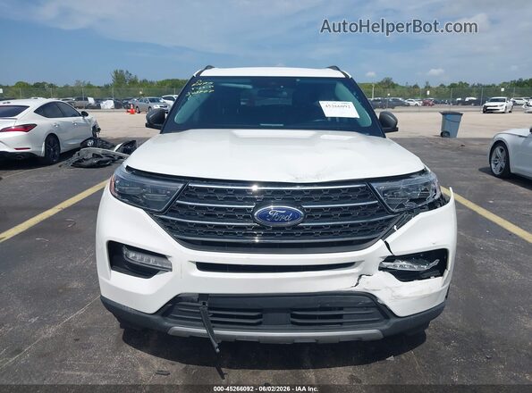 1FMSK7DH8RGA21237 2024 FORD EXPLORER Бежевый Вид панели приборов