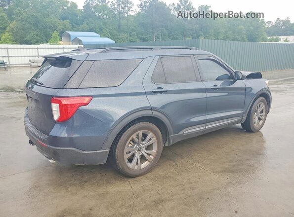 1FMSK7DH8RGA34361 2024 FORD EXPLORER Угольный Задняя правая четверть