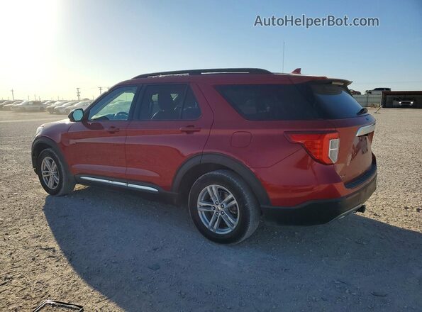 1FMSK7DH9LGA80711 2020 FORD EXPLORER Red უკანა მარცხენა