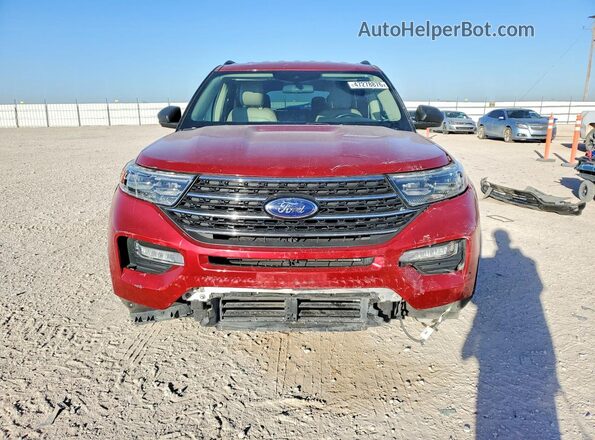 1FMSK7DH9LGA80711 2020 FORD EXPLORER Red წინა ხედი