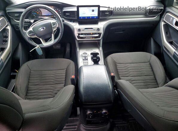 1FMSK7DH9LGD03233 2020 FORD EXPLORER White Вид панелі приладів