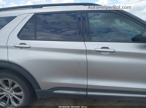 1FMSK7DH9MGB20545 2021 FORD EXPLORER Silver უკანა სალონის ხედი