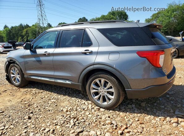 1FMSK7DH9MGB24210 2021 FORD EXPLORER Gray Tył lewy