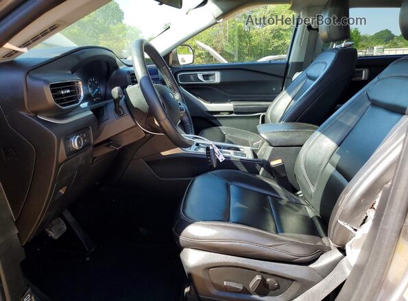 1FMSK7DH9MGB24210 2021 FORD EXPLORER Gray Widok wnętrza z przodu