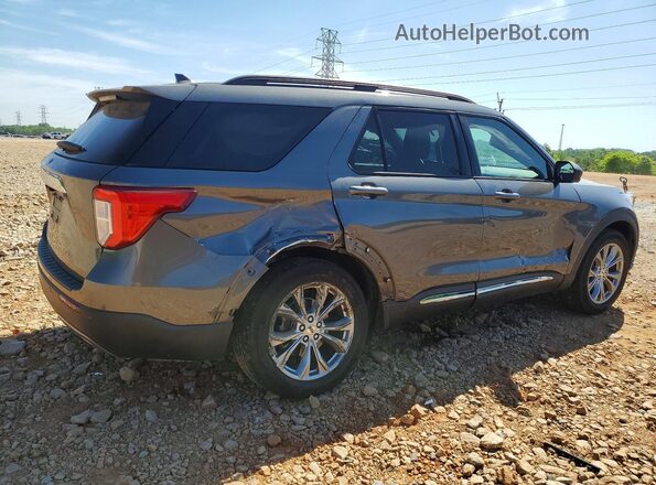 1FMSK7DH9MGB24210 2021 FORD EXPLORER Gray Tył prawy