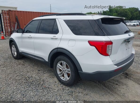 1FMSK7DH9MGB99280 2021 FORD EXPLORER White Հետևի ձախ