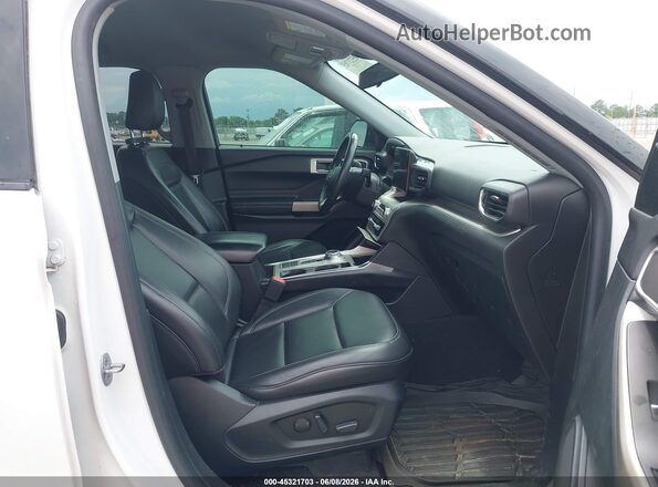 1FMSK7DH9MGB99280 2021 FORD EXPLORER White Սալոնի դիմացի տեսք