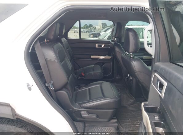 1FMSK7DH9MGB99280 2021 FORD EXPLORER White VIN կոդի պիտակի տեսք