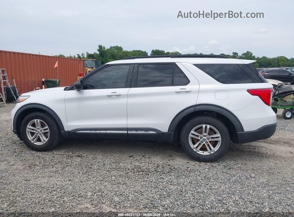 1FMSK7DH9MGB99280 2021 FORD EXPLORER White Սալոնի 360 աստիճան տեսք