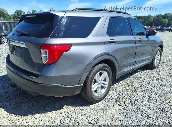1FMSK7DH9MGC49871 2021 FORD EXPLORER Gray Հետևի աջ