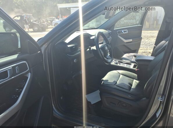 1FMSK7DH9MGC49871 2021 FORD EXPLORER Gray Սալոնի դիմացի տեսք