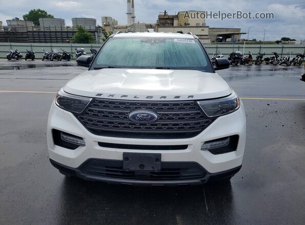 1FMSK7DH9NGA83515 2022 FORD EXPLORER White Front view