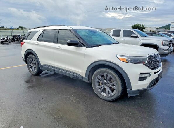 1FMSK7DH9NGA83515 2022 FORD EXPLORER White Front right