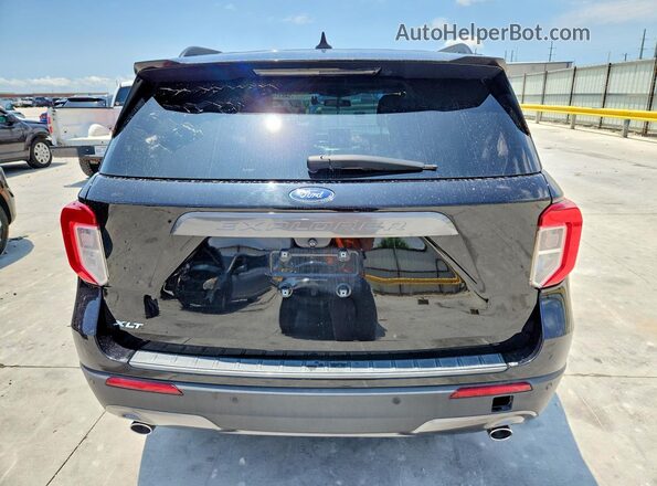 1FMSK7DH9NGC29637 2022 FORD EXPLORER Black Rear view