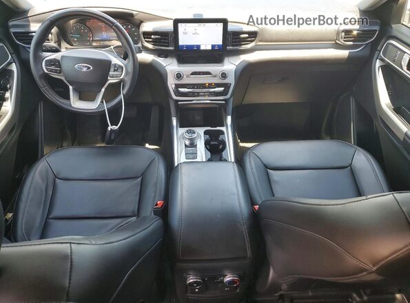1FMSK7DH9PGA44880 2023 FORD EXPLORER Gray წინა პანელის ხედი