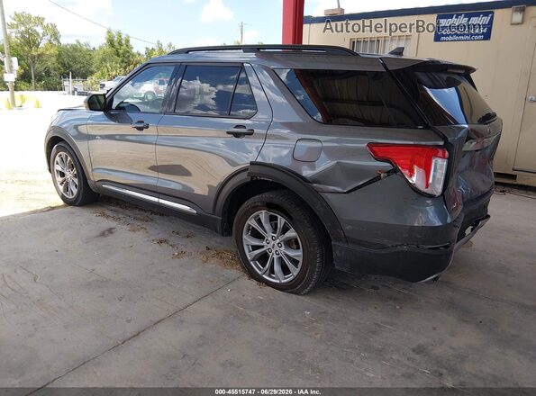 1FMSK7DH9PGB79809 2023 FORD EXPLORER Gray Задня ліва чверть