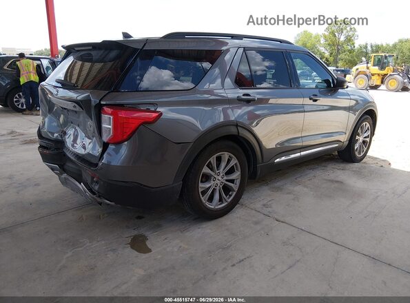1FMSK7DH9PGB79809 2023 FORD EXPLORER Gray Задня права чверть