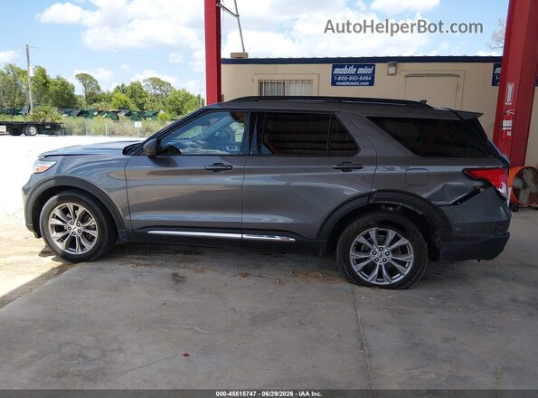 1FMSK7DH9PGB79809 2023 FORD EXPLORER Gray Панорамний вид салону 360°
