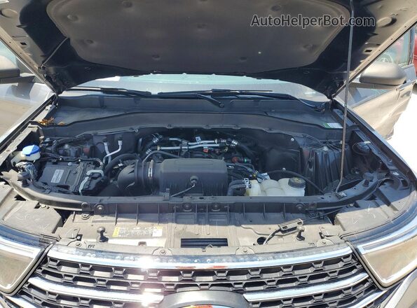 1FMSK7DH9RGA43683 2024 FORD EXPLORER Gray Widok komory silnika