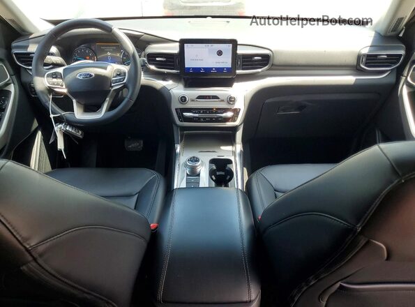 1FMSK7DH9RGA43683 2024 FORD EXPLORER Gray Widok deski rozdzielczej