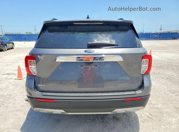 1FMSK7DH9RGA43683 2024 FORD EXPLORER Gray Widok z tyłu