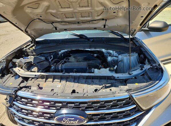 1FMSK7DHXLGA11686 2020 FORD EXPLORER Silver Շարժիչի բաժամունքի տեսք