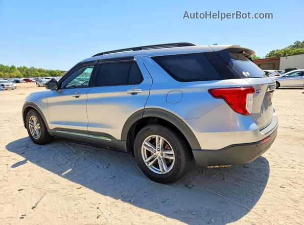 1FMSK7DHXLGA11686 2020 FORD EXPLORER Silver Հետևի ձախ