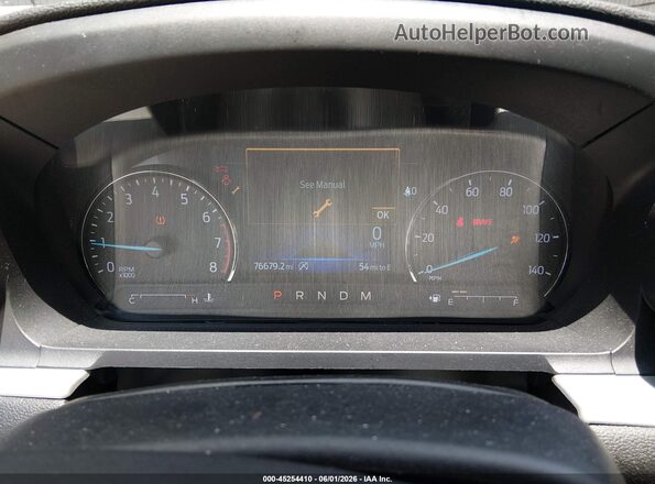 1FMSK7DHXLGA52772 2020 FORD EXPLORER Blue Rear seats view