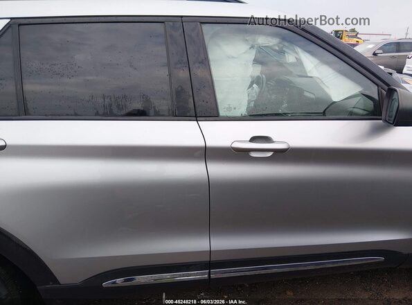 1FMSK7DHXLGB21170 2020 FORD EXPLORER Серебряный Вид задней части салона