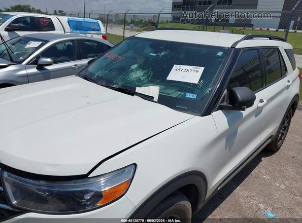 1FMSK7DHXLGC80111 2020 FORD EXPLORER White Vista frontal