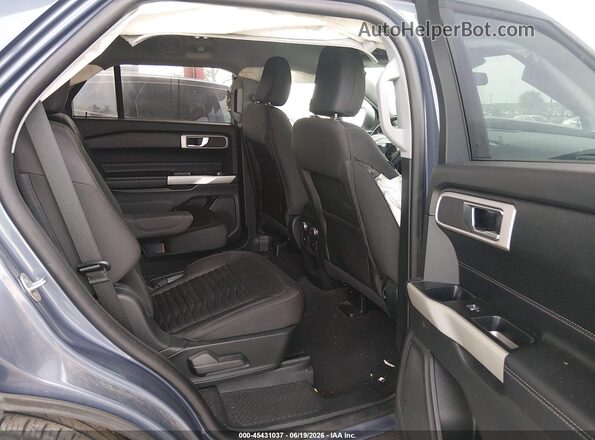 1FMSK7DHXMGA68181 2021 FORD EXPLORER Blue Vista de la etiqueta del VIN