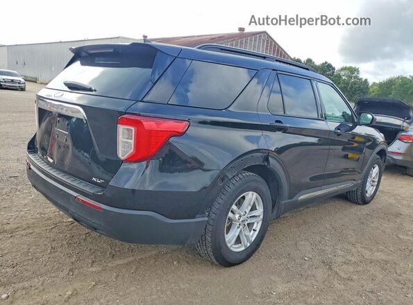 1FMSK7DHXNGA06216 2022 FORD EXPLORER Black უკანა მარჯვენა