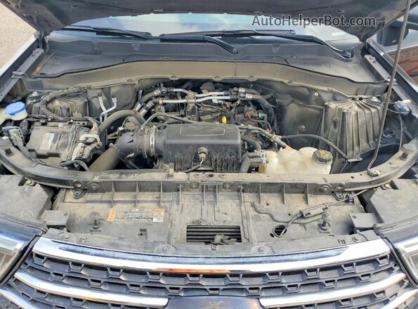 1FMSK7DHXNGA06216 2022 FORD EXPLORER Black უკანა სალონის ხედი
