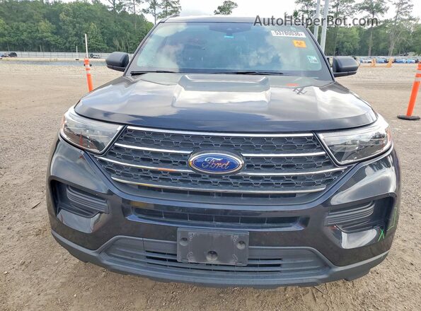 1FMSK7DHXNGA06216 2022 FORD EXPLORER Black წინა ხედი