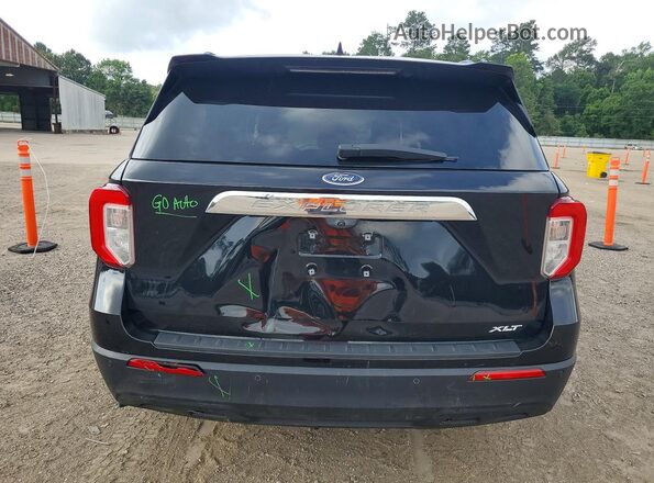 1FMSK7DHXNGA06216 2022 FORD EXPLORER Black უკანა ხედი