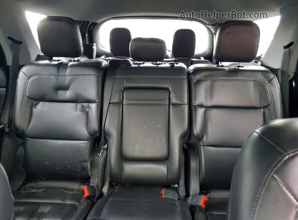 1FMSK7DHXNGA29527 2022 FORD EXPLORER Black Vista de los asientos traseros