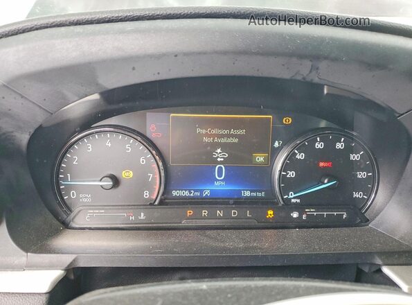 1FMSK7DHXNGA29527 2022 FORD EXPLORER Black Vista del cuadro de instrumentos