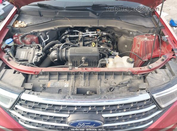 1FMSK7DHXPGB07873 2023 FORD EXPLORER Red Հետևի տեսք