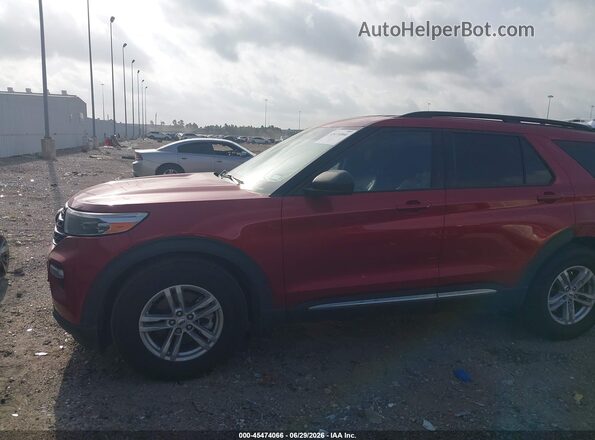 1FMSK7DHXPGB07873 2023 FORD EXPLORER Red Սալոնի 360 աստիճան տեսք