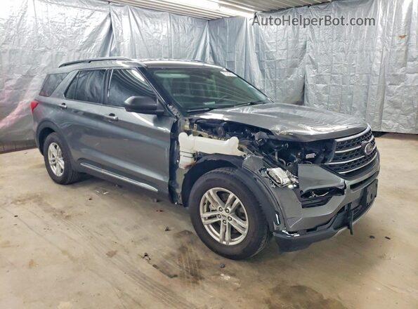 1FMSK7DHXRGA04228 2024 FORD EXPLORER Gray Przód prawy