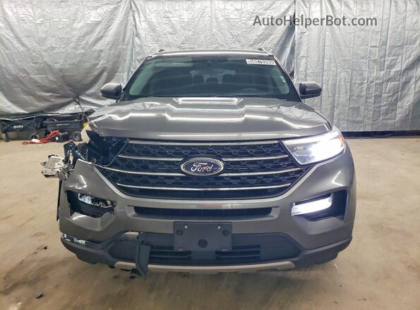1FMSK7DHXRGA04228 2024 FORD EXPLORER Gray Widok z przodu