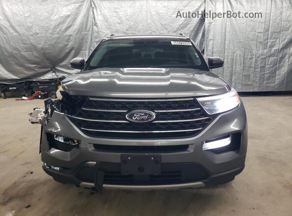 1FMSK7DHXRGA04228 2024 FORD EXPLORER Gray Widok wnętrza 360 stopni