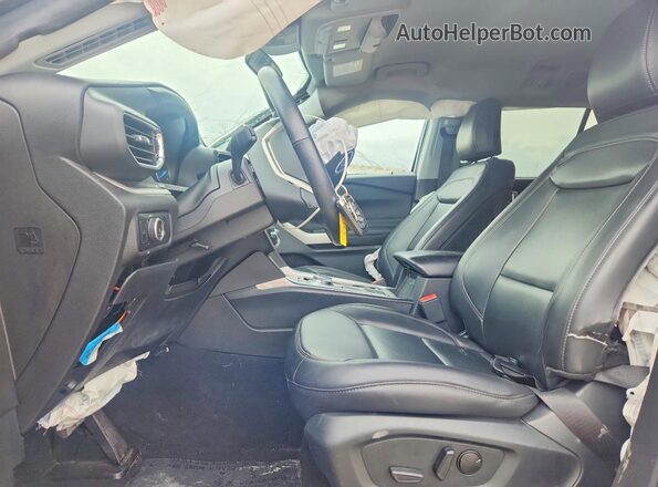 1FMSK7DHXRGA80712 2024 FORD EXPLORER Серый Вид салона спереди