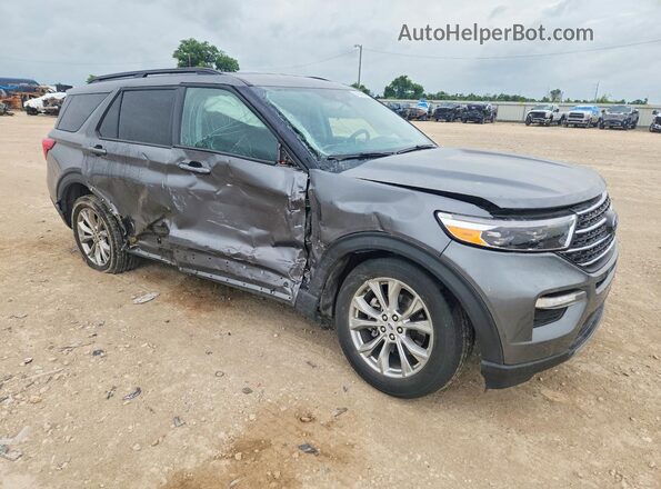 1FMSK7DHXRGA80712 2024 FORD EXPLORER Серый Передняя правая четверть